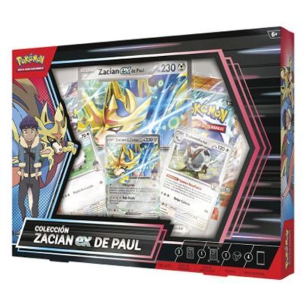 Pokémon TCG March Zacian Ex De Paul Collection (Spanish)