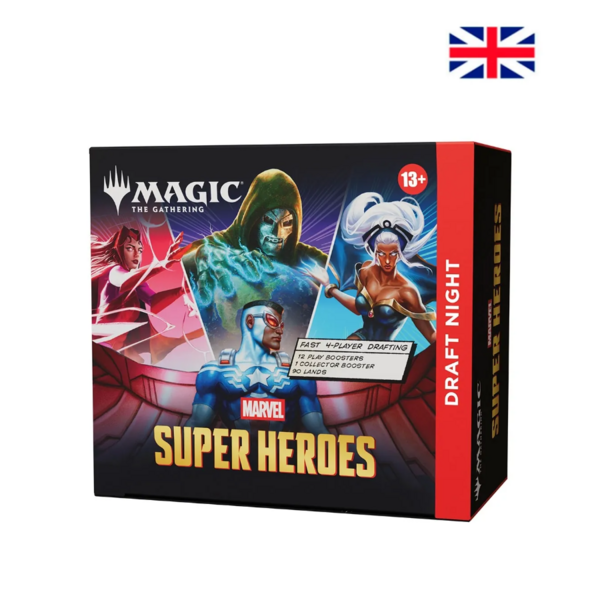 Draft Night Magic: The Gathering Marvel Super Heroes - Inglés