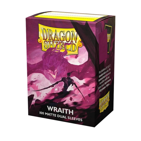 Fundas Estándar Wraith Matte Dual Dragon Shield (Pack 100)