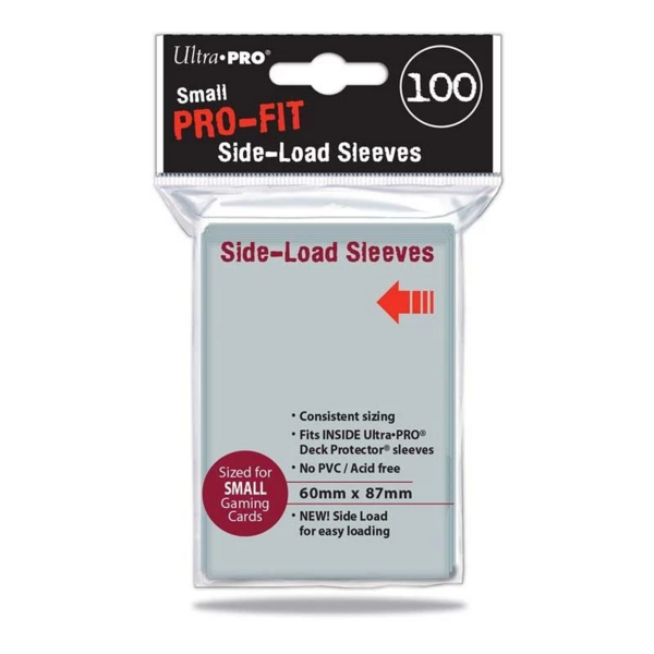 Pro-Fit Sideload Clear Card Sleeves Ultra Pro (Pack 100)