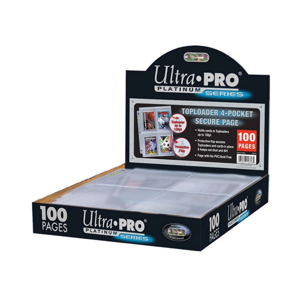 Platinum Series 4-Pocket Sleeve for Toploaders Ultra Pro (1ut.)