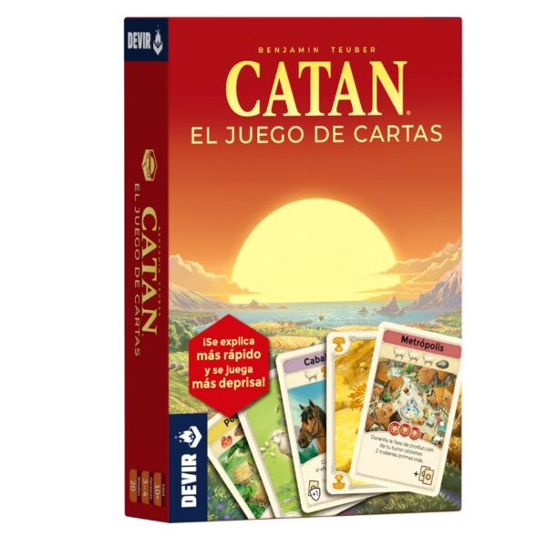 Juego de Mesa Catan: Cartas 2026 Devir