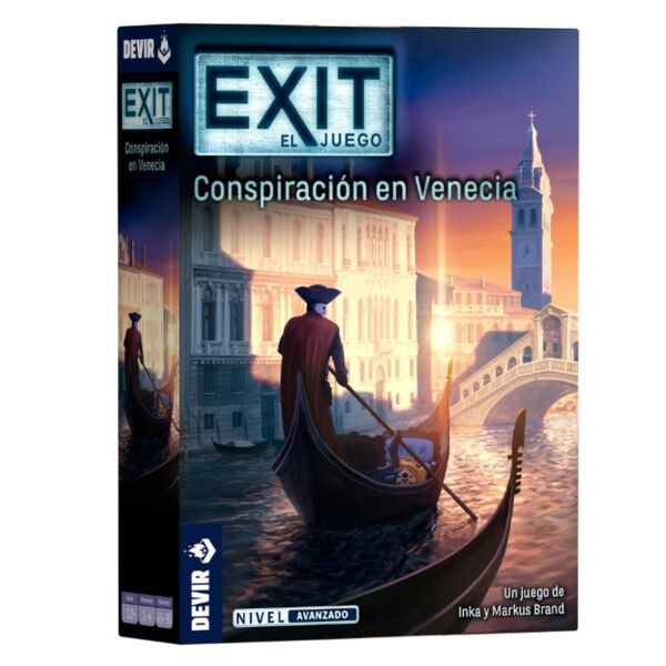 Juego de Mesa EXIT: Conspiración en Venecia Devir