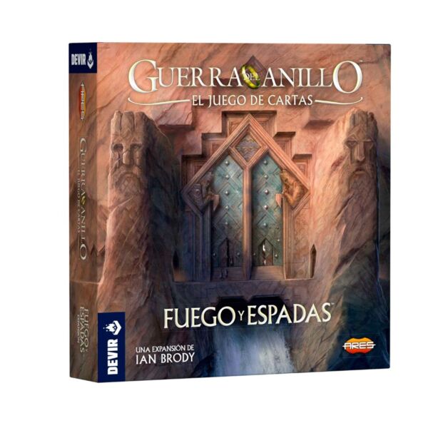 Guerra del Anillo - El Juego de Cartas: Fuego y Espadas Board Game Devir
