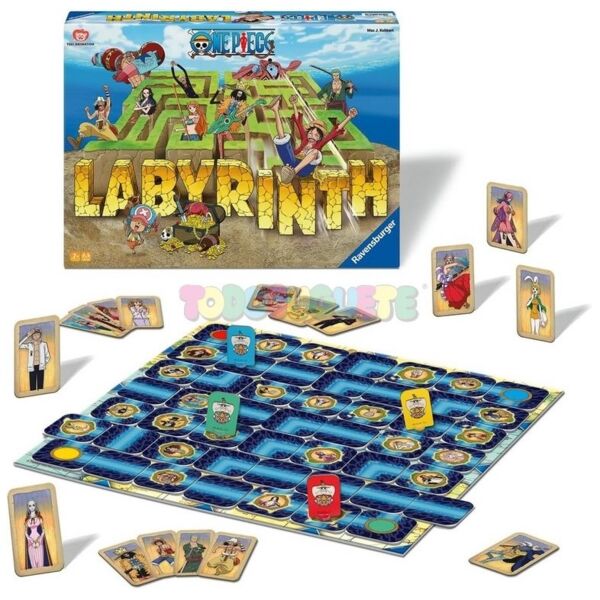 Labyrinth One Piece Board Game (Spanish)