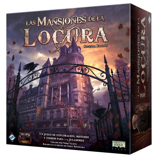 Juego de Mesa Las Mansiones de la Locura Fantasy Flight Games