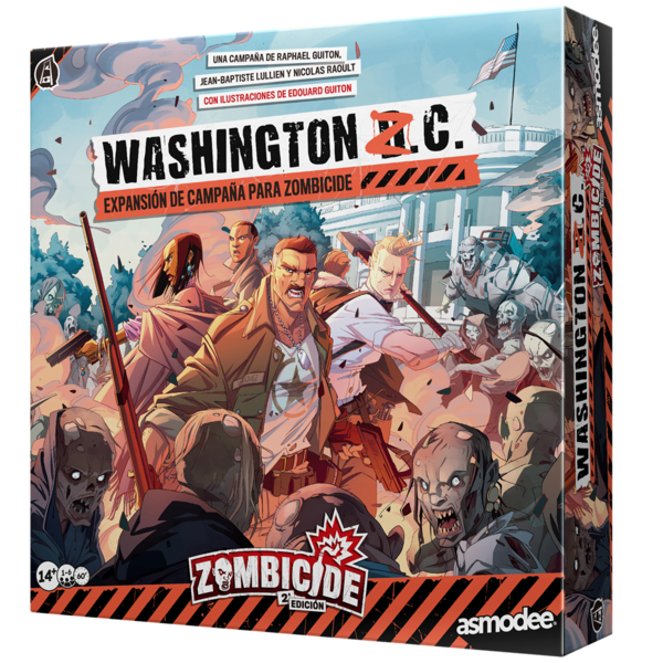 Zombicide 2E: Washington Z.C. Expansion Board Game