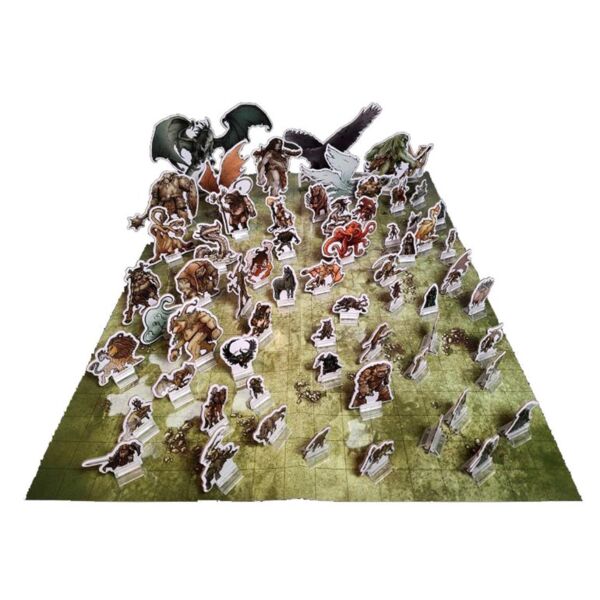 Peones del Bestiario + Mapa Juego de Rol Dragonbane Devir