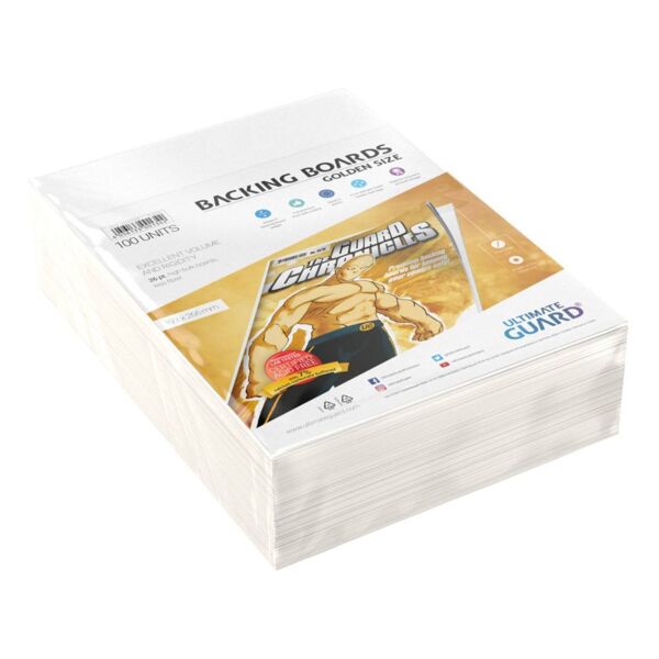 Comic Golden Size Backing Boards Ultimate Guard (Pack of 100)
