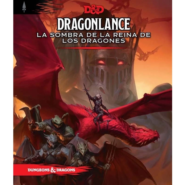 Dragonlance La sombra de la Reina de los dragones Book Dungeons & Dragons (Spanish)