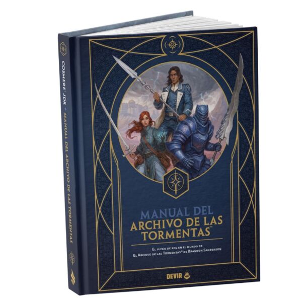 Libro Manual Juego de Rol El Archivo de las Tormentas Devir