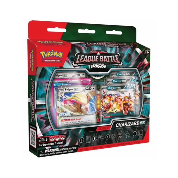 Baraja Combate de Liga Charizard Ex Pokémon TCG (Inglés)