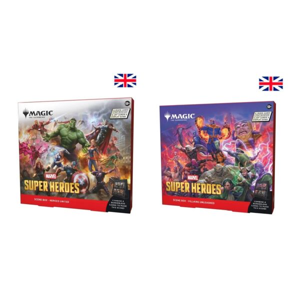 Scene Box Marvel Super Heroes Magic: The Gathering - Inglés