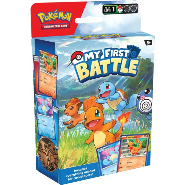 Set Mi Primer Combate  Charmander y Squirtle Pokemon TCG (Español)