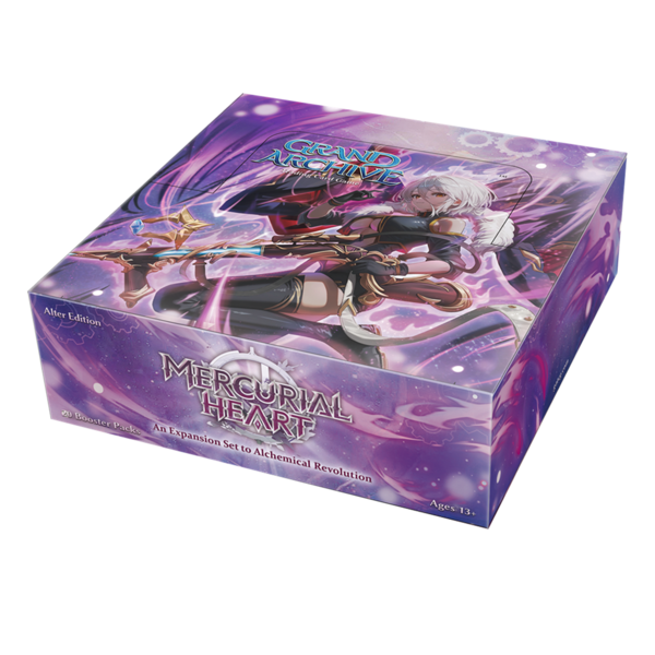 Mercurial Heart Alter Edition Booster Pack Grand Archive TCG (Inglés)