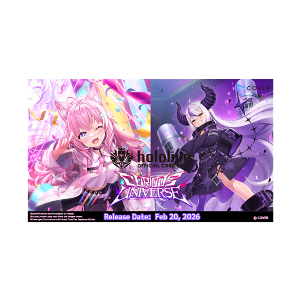 Sobre Booster Pack Hololive Official Card Game Curious Universe (Inglés)