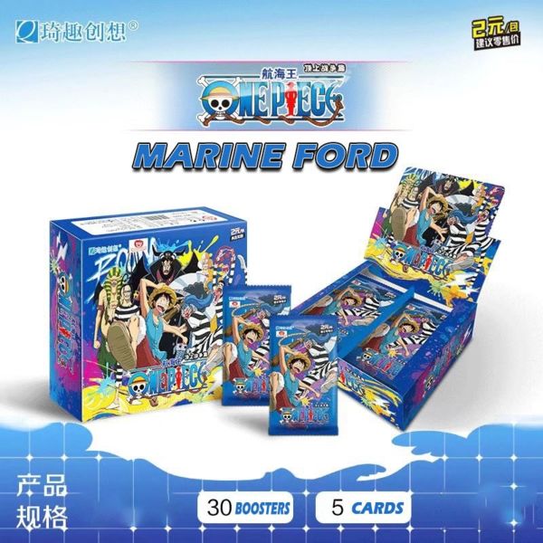 One Piece Marine Ford Wave 6 Tier 2 Qiquchuangxiang Card Booster Pack