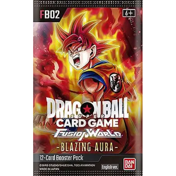 Sobre Dragon Ball Super Card Game Fusion World Blazing Aura [FB02]