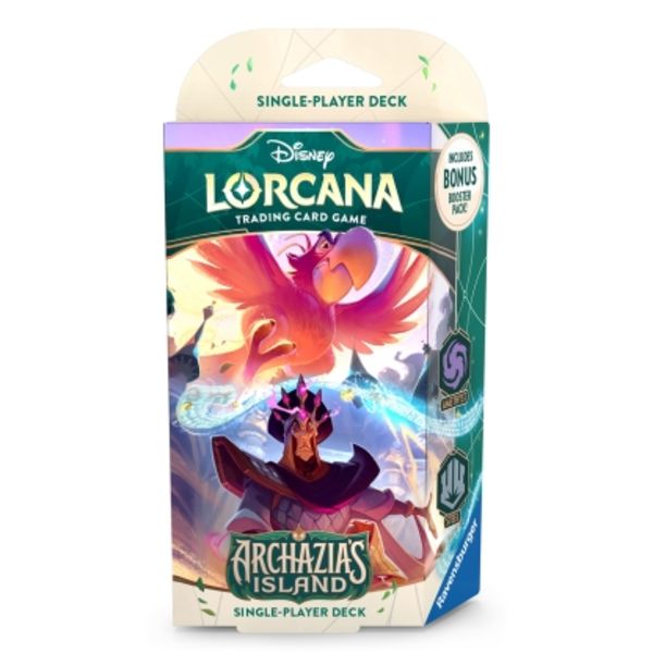 Amethyst Steel Starter Deck Disney Lorcana Archazia's Island - English