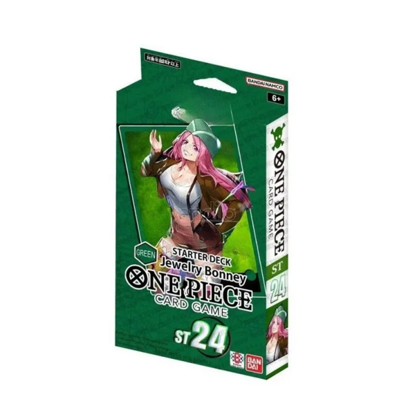 Green Jewelry Bonney One Piece Card Game Starter Deck [ST-24]