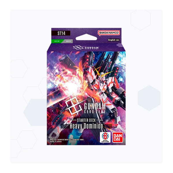 Starter Deck Heavy Dominion Gundam Card Game [ST-14] (Inglés)