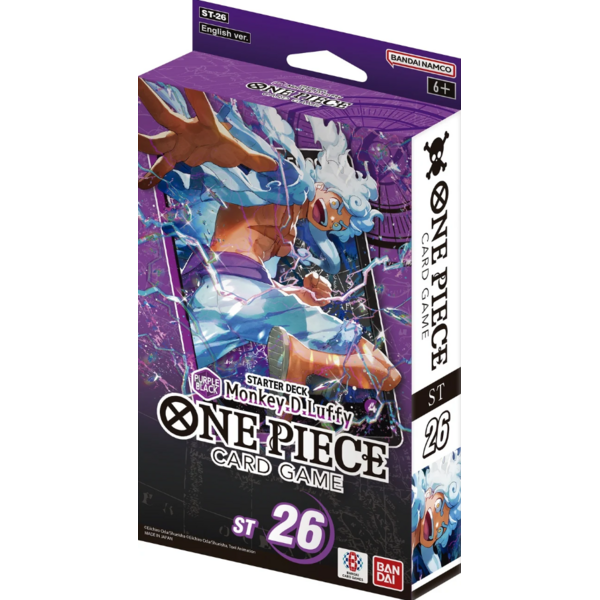 Purple Black Monkey D. Luffy One Piece Card Game Starter Deck [ST-26]