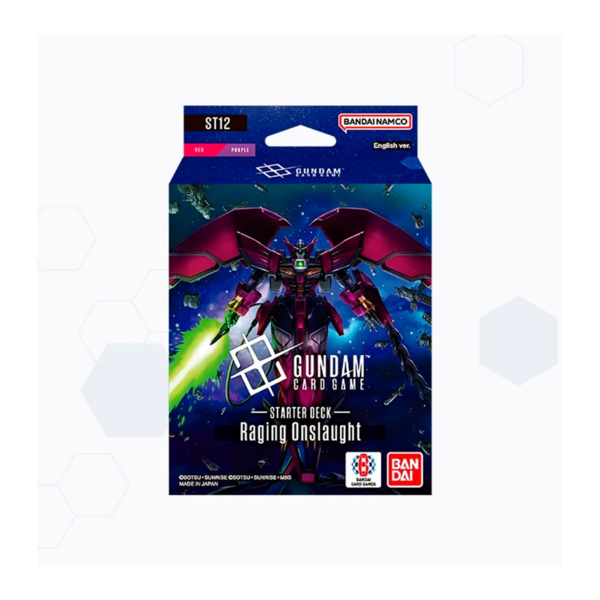 Raging Onslaught Starter Deck Gundam Card Game [ST-12] (English)