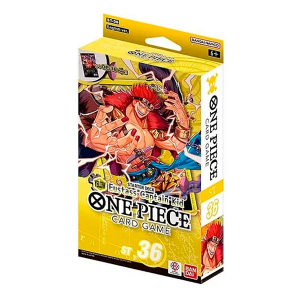 Yellow Eustass "Captain" Kid One Piece Card Game Starter Deck [ST-36]