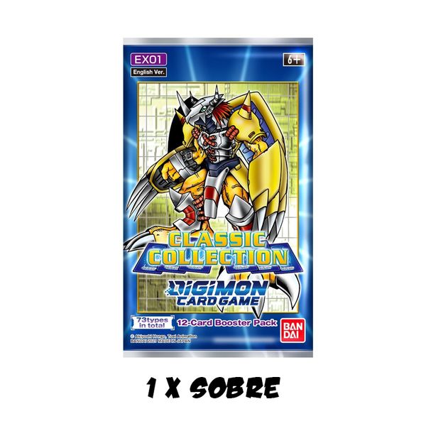 TCG DIGIMON CARD GAME Classic Collection English Booster Pack TCG DIGIMON CARD GAME Classic Collection English Booster Pack