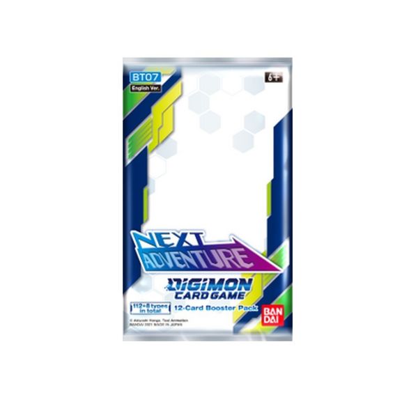 TCG DIGIMON CARD GAME Next Adventure BT07 English Booster Pack TCG DIGIMON CARD GAME Next Adventure BT07 English Booster Pack