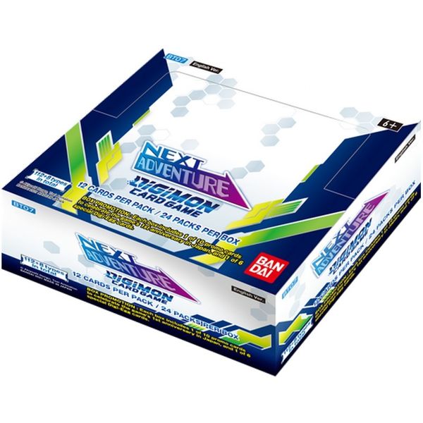 TCG DIGIMON CARD GAME Next Adventure BT07 English Caja Completa TCG DIGIMON CARD GAME Next Adventure BT07 English Caja Completa