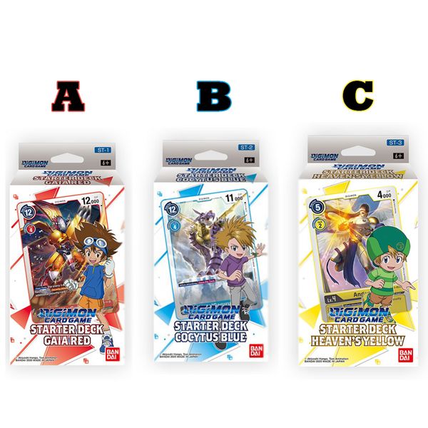 Digimon Card Game Starter Decks Vol 1