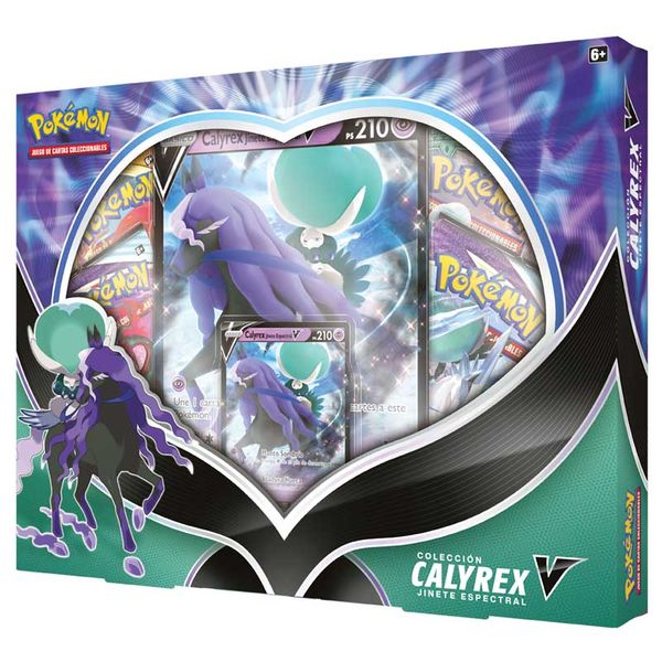 Coleccion Pokemon TCG Calyrex Jinete Espectral V Box