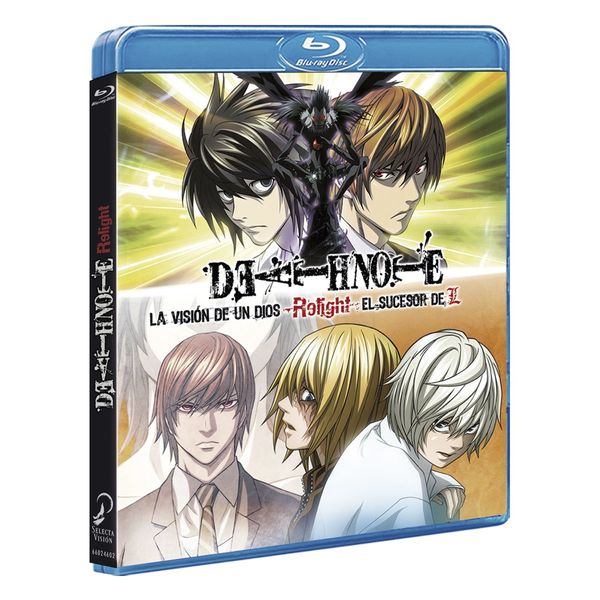 Bluray Death Note Relight Vision of a God + Successor to L