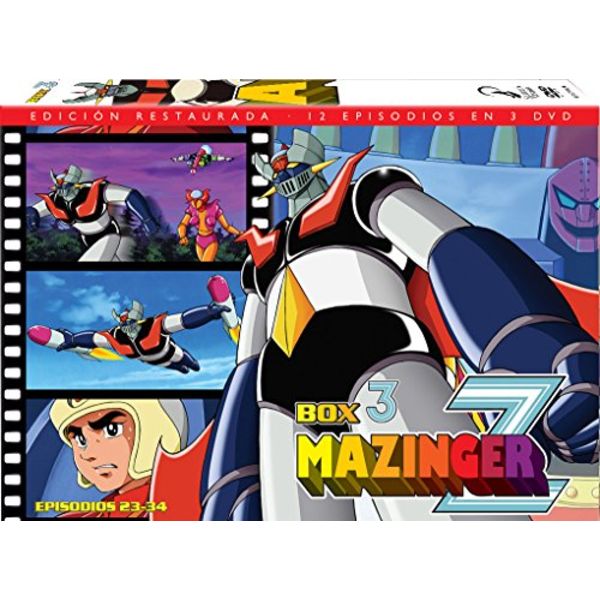 Mazinger Z Box 3 Edición Restaurada DVD