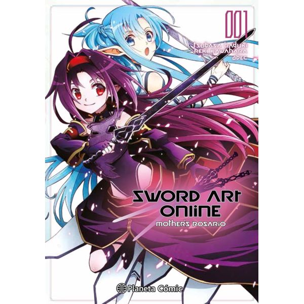 Sword Art Online Mother's Rosario #01 (manga) Manga Oficial Planeta Comic (spanish)