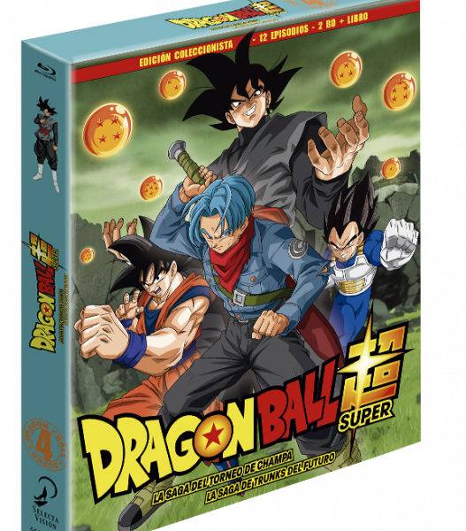 Dragon Ball Super - Box 4 Edición coleccionista 2BR + Libro - 13 episodios Bluray