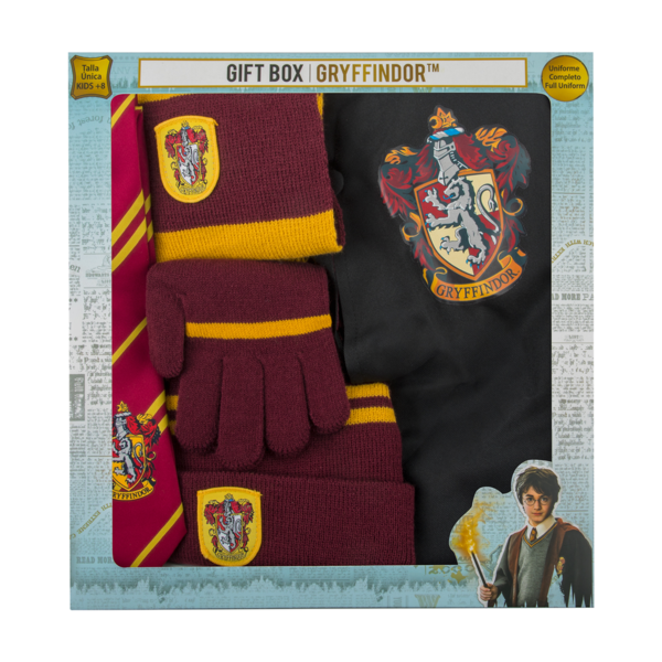 Caja Regalo Uniforme Niño Gryffindor Harry Potter