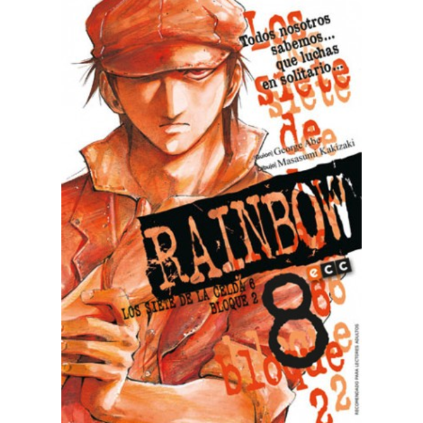 Rainbow #08 (Spanish) Manga Oficial ECC Ediciones