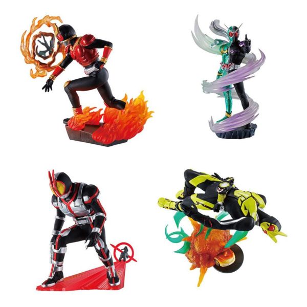 Kamen Rider Figure Set Petitrama Series Legend Rider Memories Kamen Rider Figure Set Petitrama Series Legend Rider Memories
