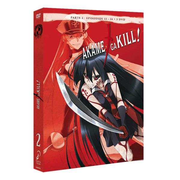Akame Ga Kill Parte 2 DVD