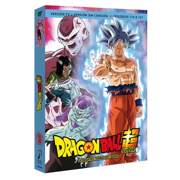 Dragon Ball Super Box 10 Episodios 119 a 131 DVD