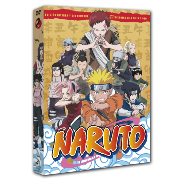 NARUTO -ナルト- DVD-BOX Ⅱ（完全生産限定版） - villaprusa.pl