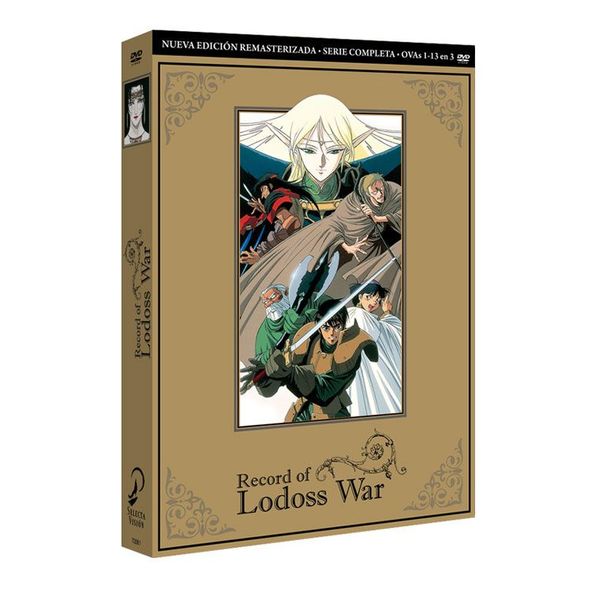 Record of Lodoss War Serie Completa DVD 30th Aniversario