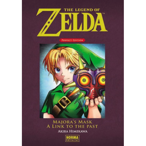  The Legend of Zelda Perfect Edition #02: Majora's Mask y a Link to the Past (spanish) Manga Oficial Norma Editorial