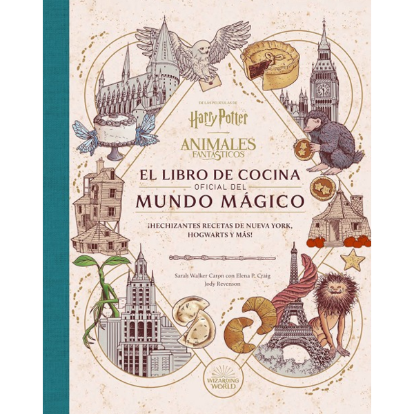 Libro de cocina oficial del Mundo Mágico Harry Potter Animales Fantásticos