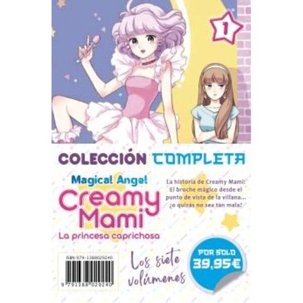 Pack Manga Magical Angel Creamy Mami: La princesa caprichosa Volumen 1 a 7
