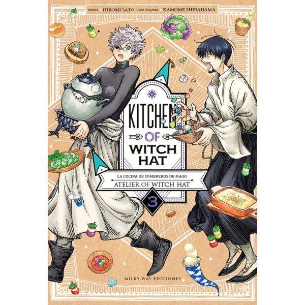 Kitchen of Witch Hat #03 Manga Oficial Milky Way Ediciones (Spanish)