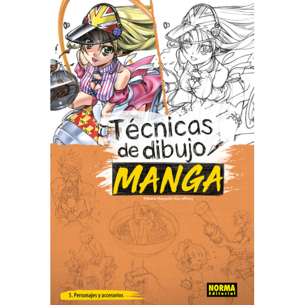 Libro Técnicas de Dibujo Manga #5