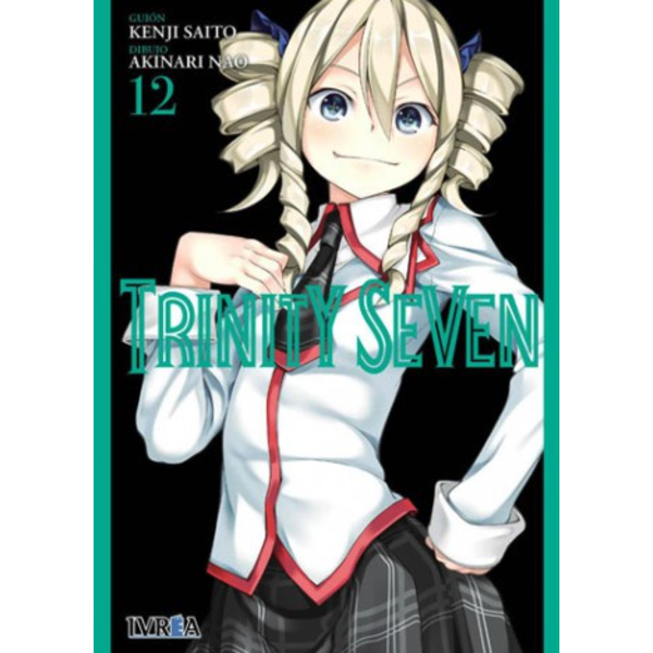 Trinity Seven 12 Spanish Manga Oficial Ivrea Kurogami Anime